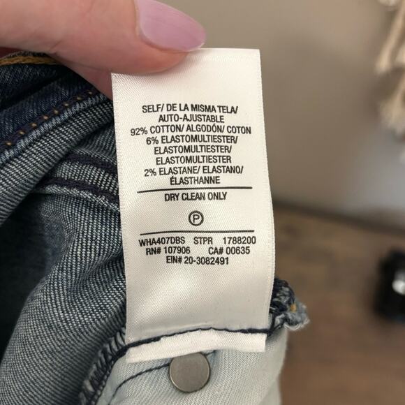 NWOT Hudson Barbara Super Skinny Studded Medium Wash Jeans Size 23 - Picture 6 of 7